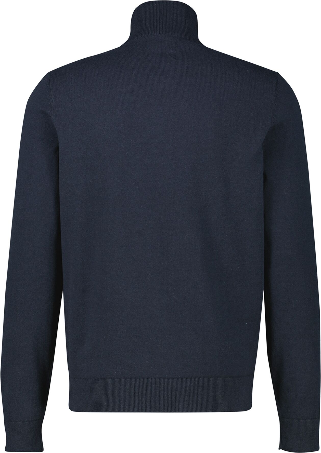 Strickpullover LERROS "Flachstrick-Troyer in Grossen Grössen", Herren, Gr. 3XL, blau (classic navy), 100% Baumwolle, ohne Ausschnitt, Pullover Strickpullover classic navy 3XL