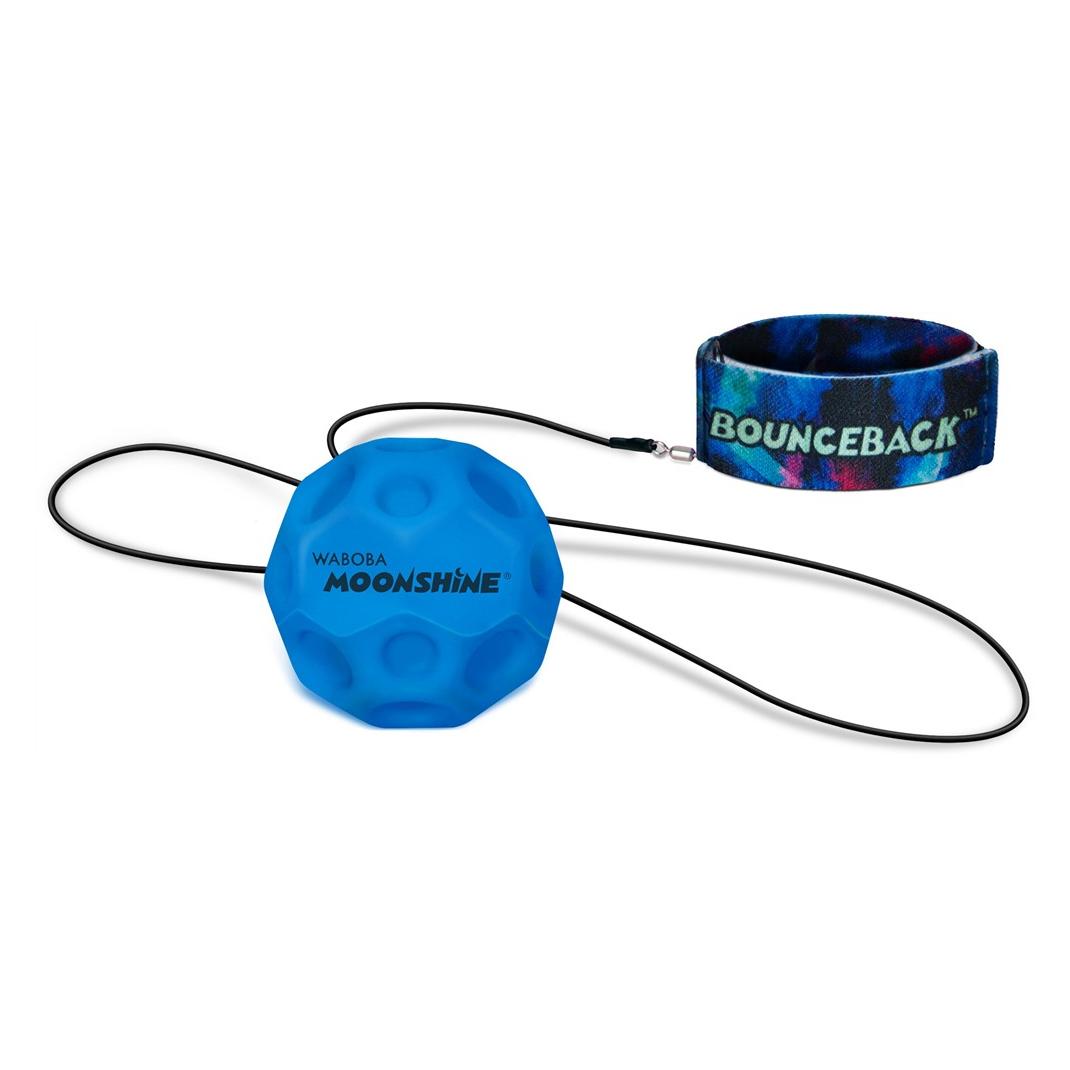 Waboba LED Bounceback Throwing Ball on a cord (Product in several colors - random shipment) (1 Spieler) (331C04_A)