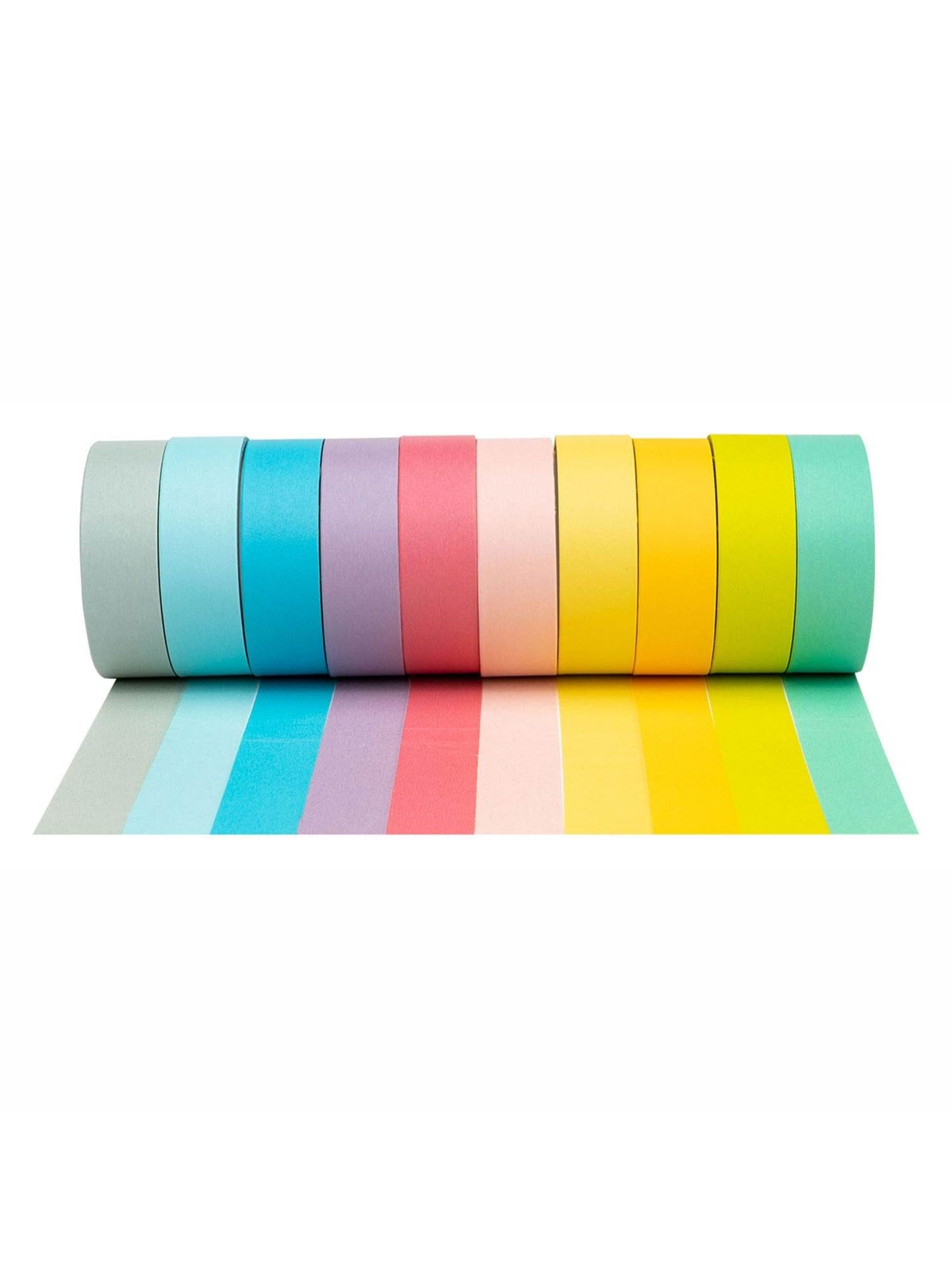 Colorations - Washi Tape Pastel Colors Set of 10