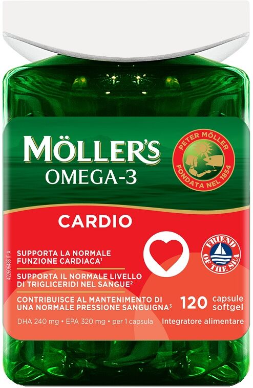 DIFAR DISTRIBUZIONE Srl Möller’s Omega-3 Cardio, 110 capsule