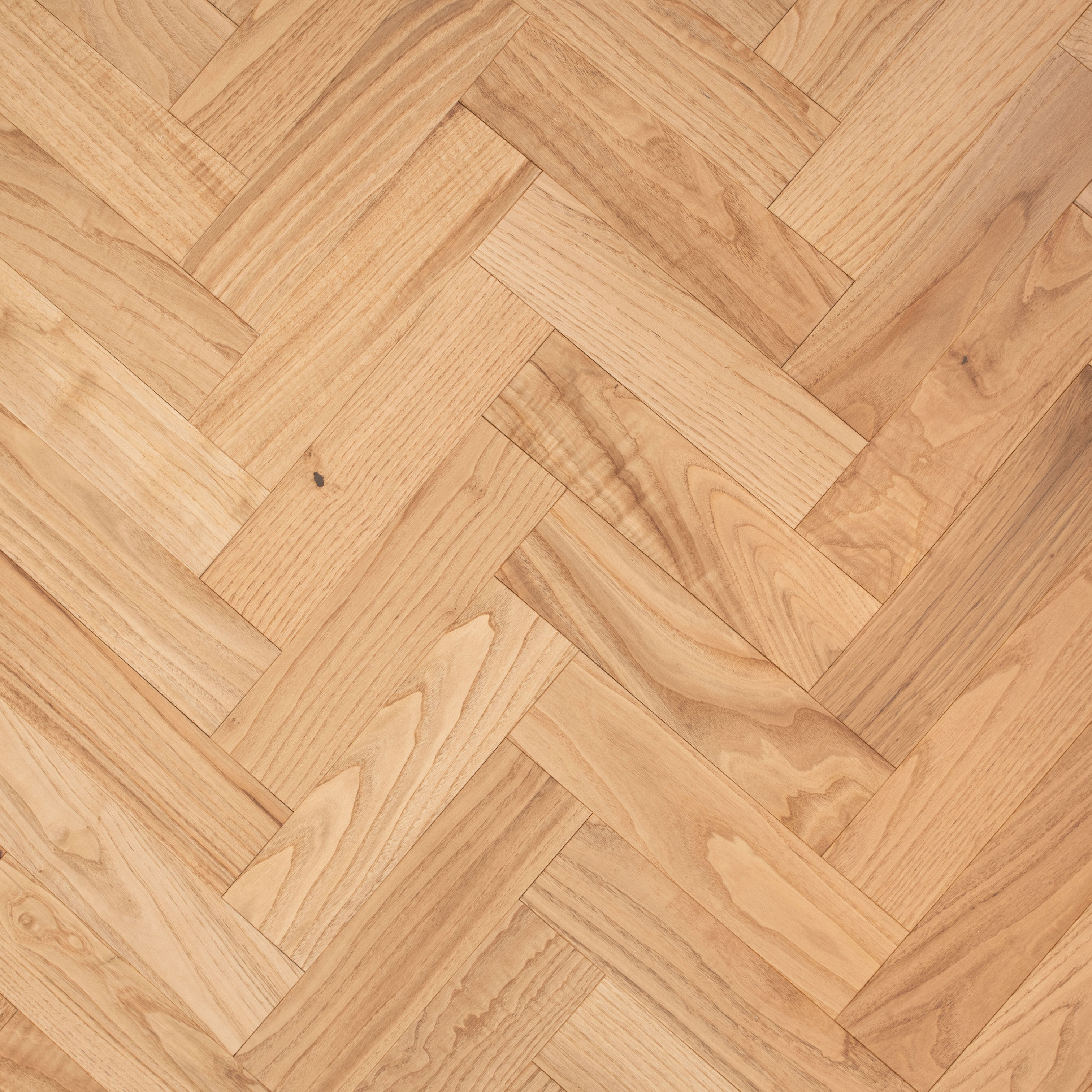 Luxury Flooring Herringbone Natural Engineered Oak Smooth & Lacquered Flooring - 10mm x 300mm x 80mm