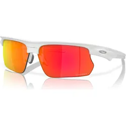 Oakley, Unisex, Sportbrille, Bisphaera (Poliert Weiss, Prizm Rubin), Weiss