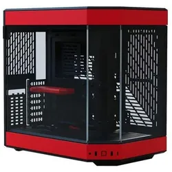 Hyte Y60-Gehäuse (CS--Y60-BR) (ATX, E-ATX, mATX, Mini-ITX), PC Gehäuse, Schwarz