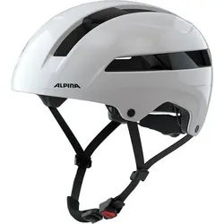 ALPINA Herren Helm SOHO, Größe 55 in Silber Silber