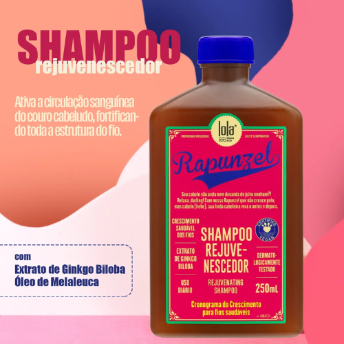 Lola Cosmetics Rapunzel Champô Rejuvenescedor 250ml