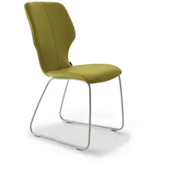 Musterring Stuhl Nevio V1441 Leder Grün Lime