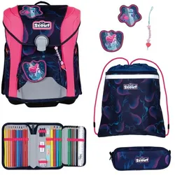 Scout Micro Schulranzen Set Mystic Sea 5-teilig