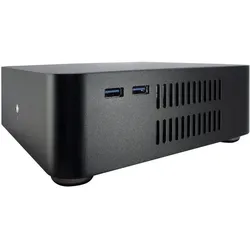 Intertech Itx A60 (Thin Mini ITX), PC Gehäuse, Schwarz