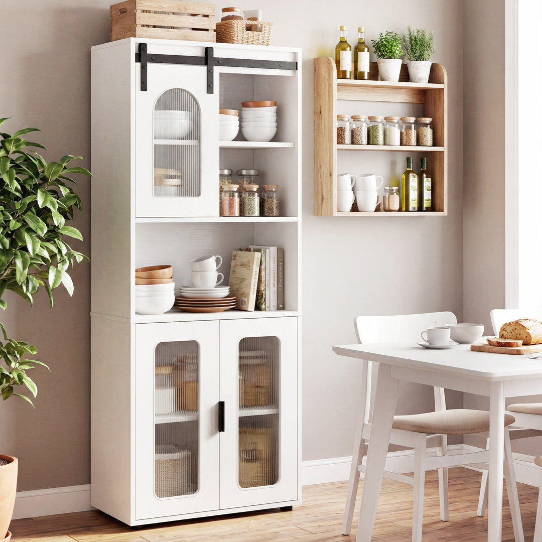 Brambly Cottage 60cm Sideboard White 150cm H X 60cm W X 30cm D