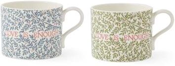 Spode Portmeirion Set of 2 Morris and Co Mugs
