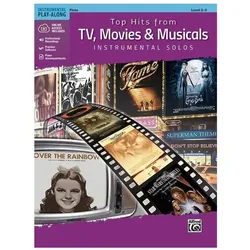 Top Hits from TV, Movies & Musicals Instrumental Solos, Fachbücher von Alfred Music