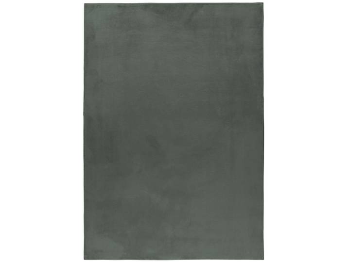 Tapis fausse fourrure toucher doux vert 120x170cm