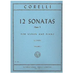 12 Sonatas op.5 vol.1 (nos.1-6), Fachbücher von Arcangelo Corelli