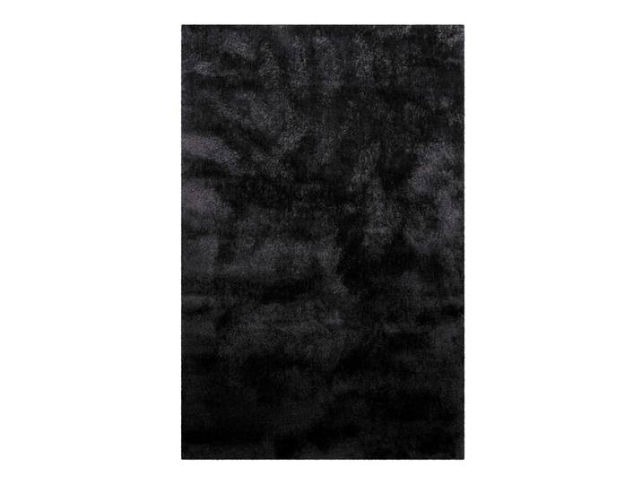 Tapis en microfibre dense noir 120x170 cm