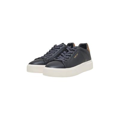 Sneaker REPLAY "Replay NOTTING FUTURE", Herren, Gr. 42, blau (navy), Leder, unifarben, Schuhe Sneaker