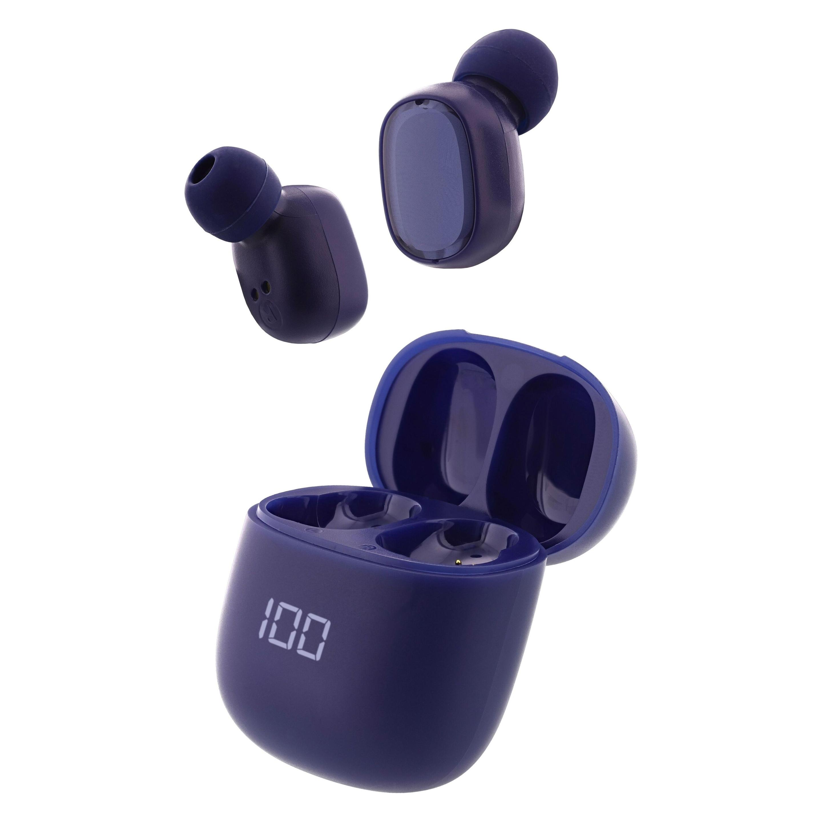 T'nB Ecouteurs intra-auriculaire sans fil Onyx (Bleu) (24 h, Kabellos) (EBONYXBL)