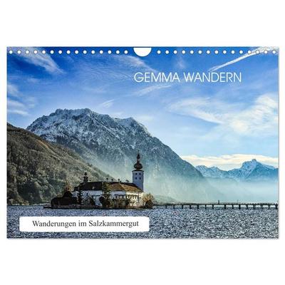 Gemma wandern - Wanderungen im Salzkammergut (Wandkalender 2027 DIN A4 quer), CALVENDO Monatskalender