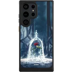 Nivocase Hülle für Samsung Galaxy S23 Ultra Handyhülle NIVOcore Case Schwarz Die Schöne und das Biest (Samsung Galaxy S23 Ultra), Smartphone Hülle, Schwarz