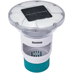 Bestway 58943 Dosierschwimmer SolarGlow mit Solar LED-Licht 18x18x21,5cm