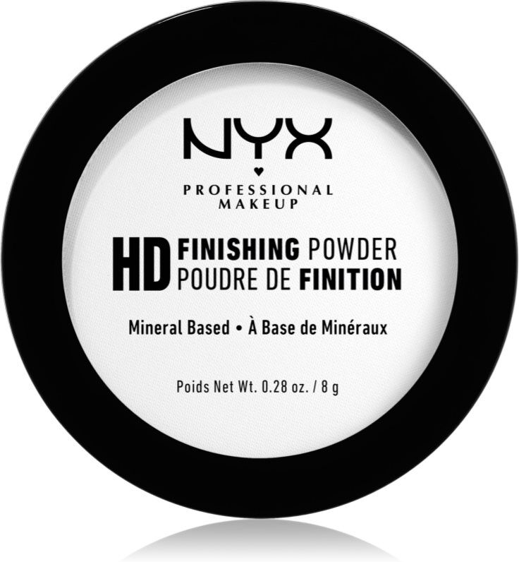 NYX Professional Makeup High Definition Finishing Powder Pudder Skygge 01 Translucent 8 g