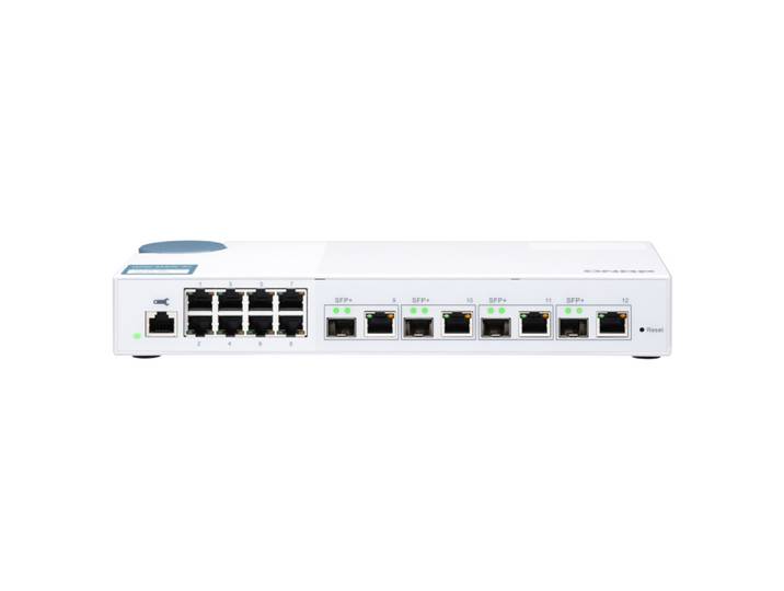 QNAP QSW-M408-4C, Géré, L2, Gigabit Ethernet (10/100/1000), Full duplex