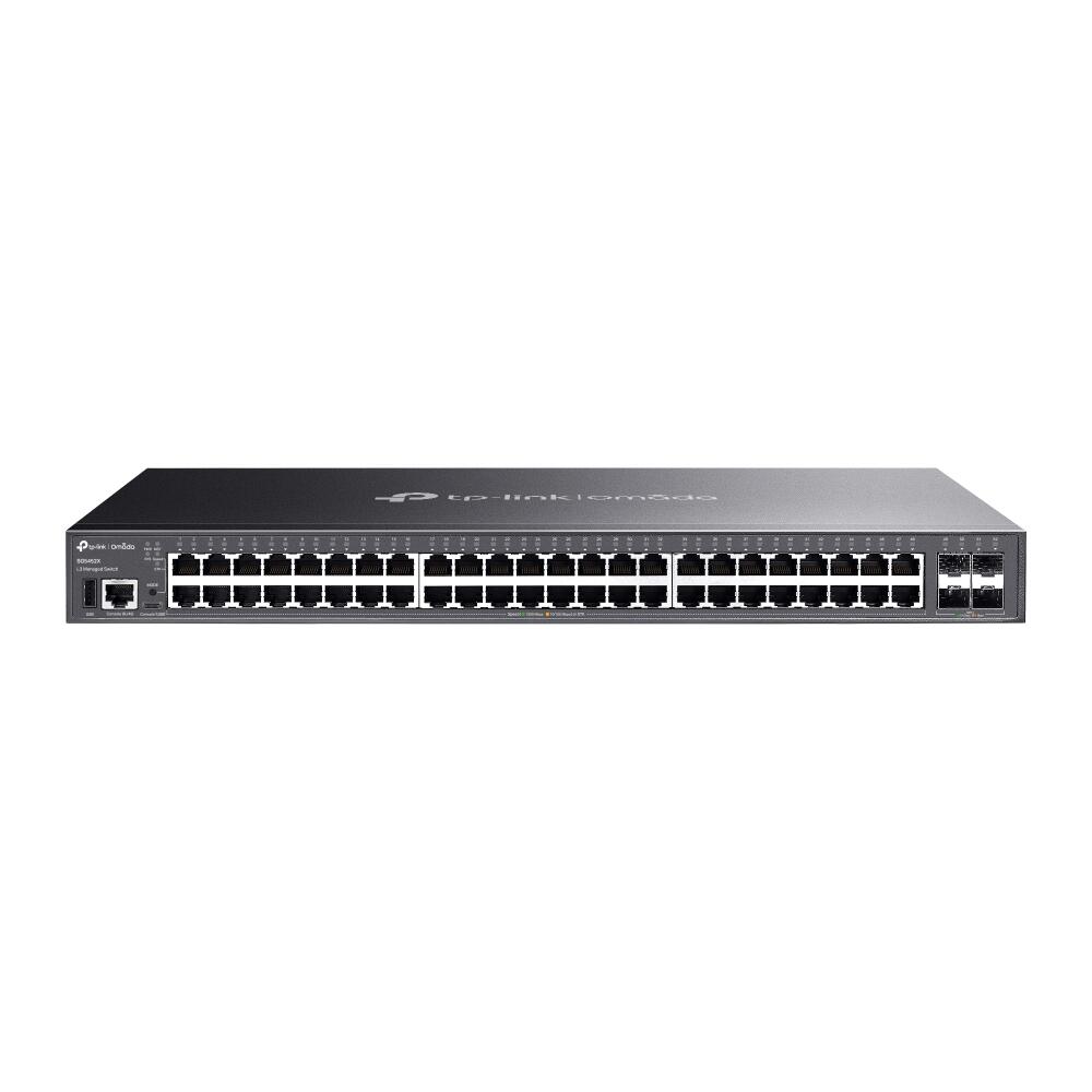 TP-Link Omada 48-Port Gigabit Stackable Lite L3 Managed Switch mit 4× 10G-Slots SG5452X