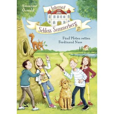 Internat Schloss Sommerberg – Fünf Pfoten retten Ferdinand Nuss, Gebundene Ausgabe von Susanne Oswald, Schneiderbuch, 978-3-505-15093-7