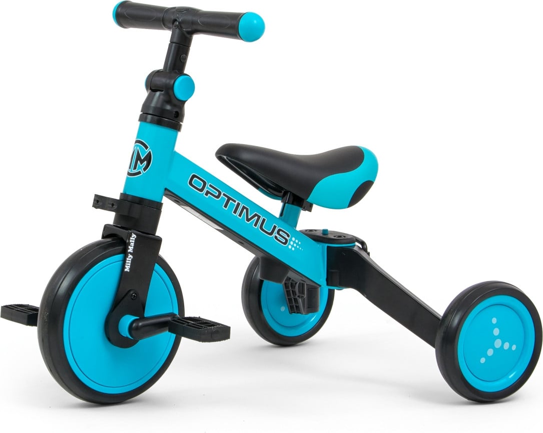 Milly Mally 3-in-1 fiets Optimus blauw