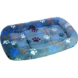 NOBBY Matte mit Rand oval Classic LISSI Matte mit Rand oval Classic LISSI dunkelgrau 78 x 58 x 8 cm