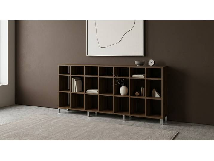 Breites Sideboard nach Maß Nussbaum (amerika­nisch) Natur geölt