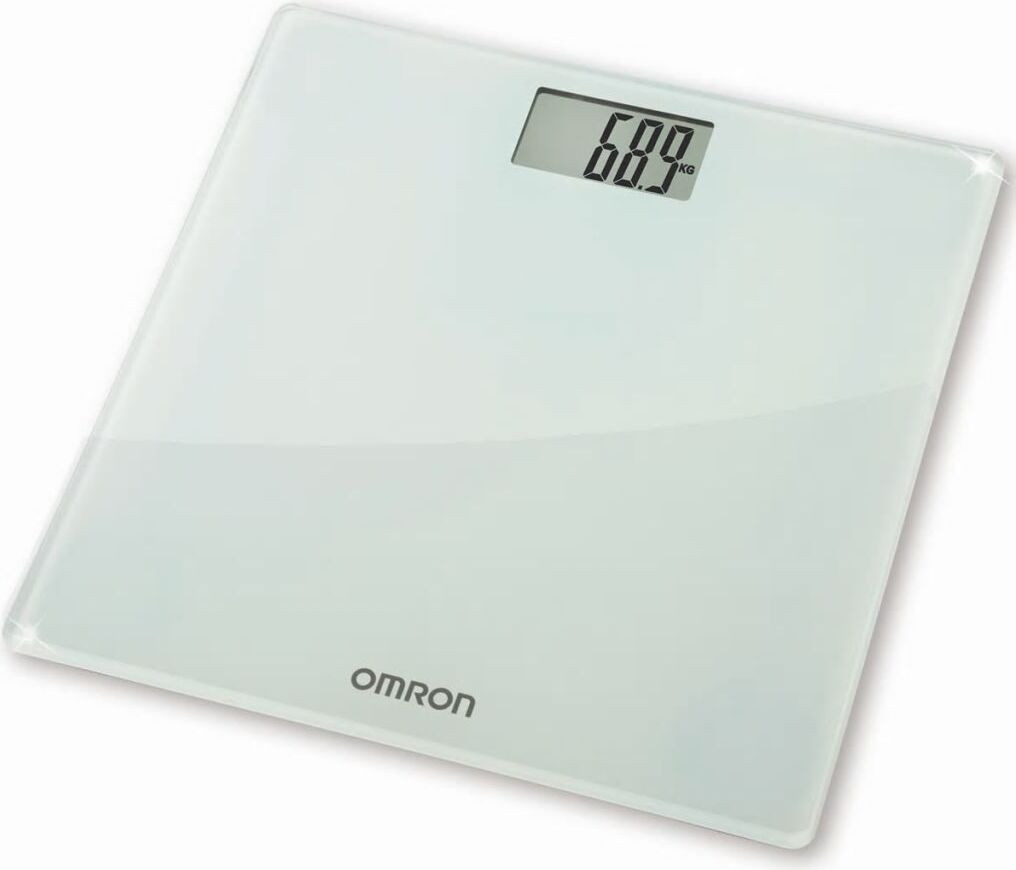 Omron HN286 Elektronische persoonlijke weegschaal met LCD-display, maximaal 180 kg