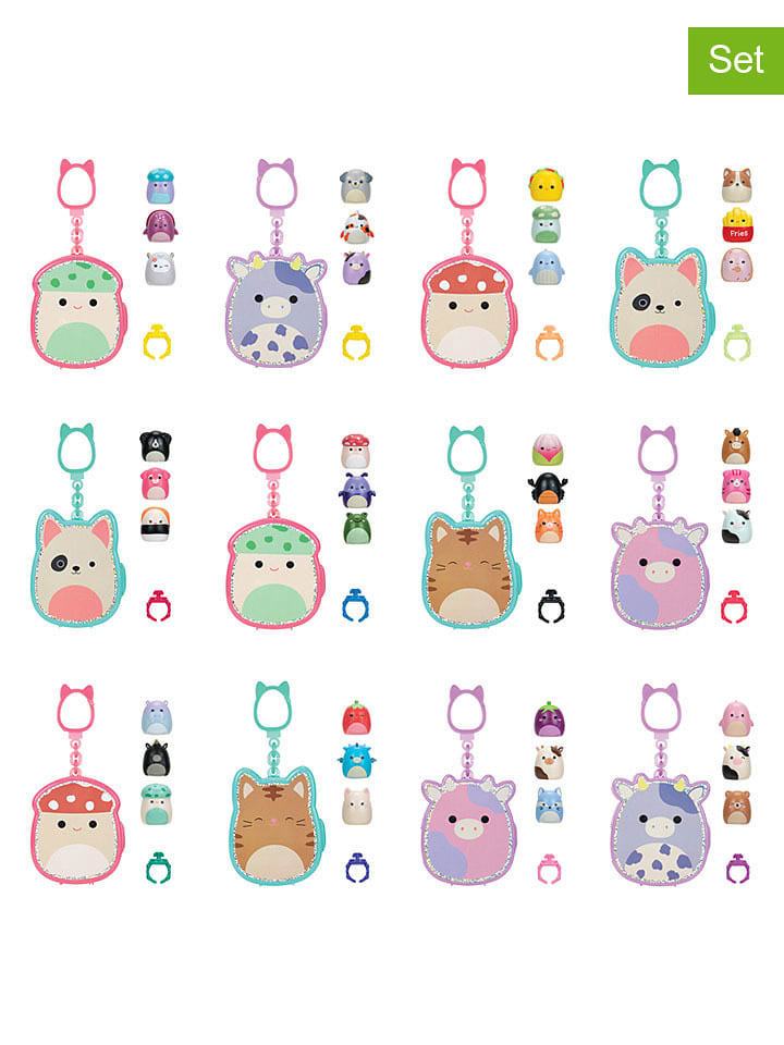 6tlg. Squishmallows-Set - ab 6 Jahren - onesize