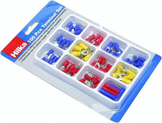 Terminal Set 100 Stuks - Krimpklemmen en Connectoren