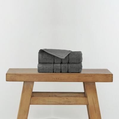 Cariloha Hand Towel   Turkish Cotton and Viscose Material Blend   Extra Smooth, Odor Resistant and Highly Absorbent