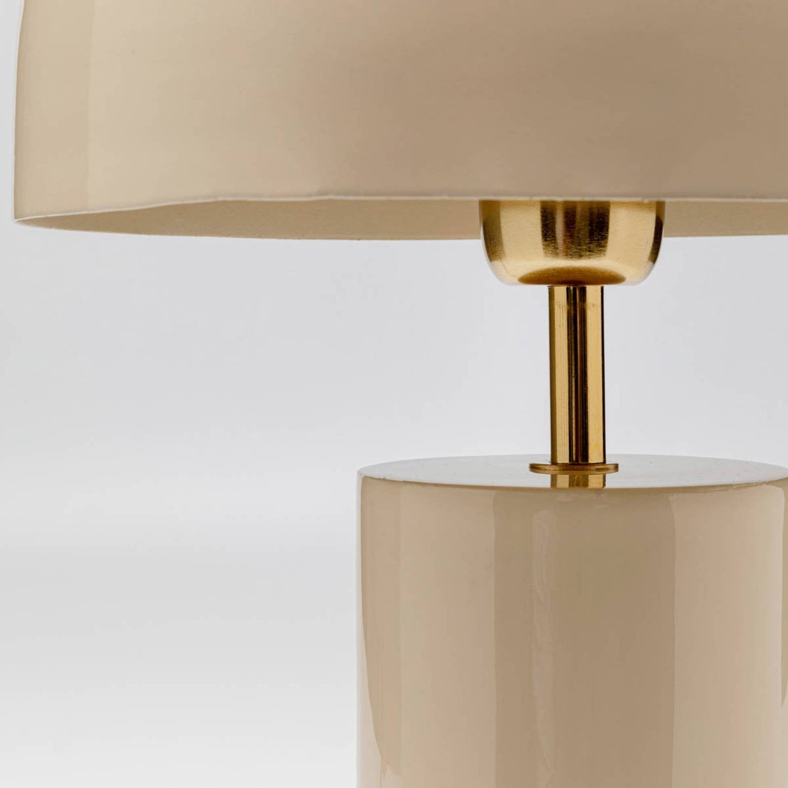 KARE Tafellamp Loungy wit opaal modern voor woonkamer en eetkamer
