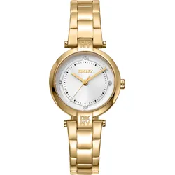 DKNY Essentials mini gold stainless steel DK1L043M0055 - weiß,gold - 28mm