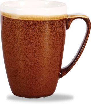 Churchill Tazza 34 Cl Monochrome Cinnamon Brown