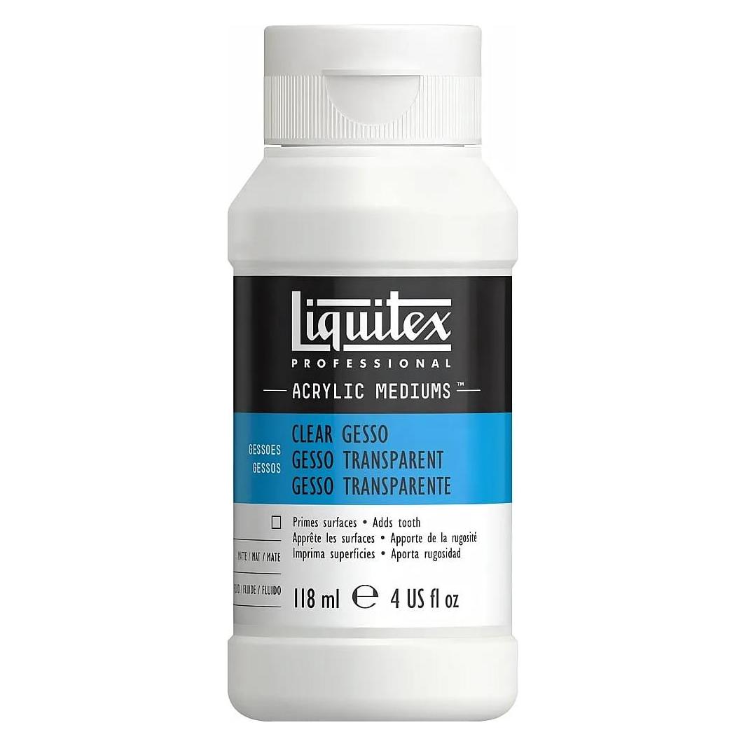 Winsor & Newton Acrylic medium clear gesso 118ml (118 ml) (7604)