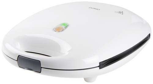 DOMO Sandwich-Toaster Antihaftbeschichtung Weiß
