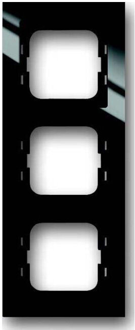 Busch-Jaeger Cadre triple noir 1723-281 (2CKA001754A4411)