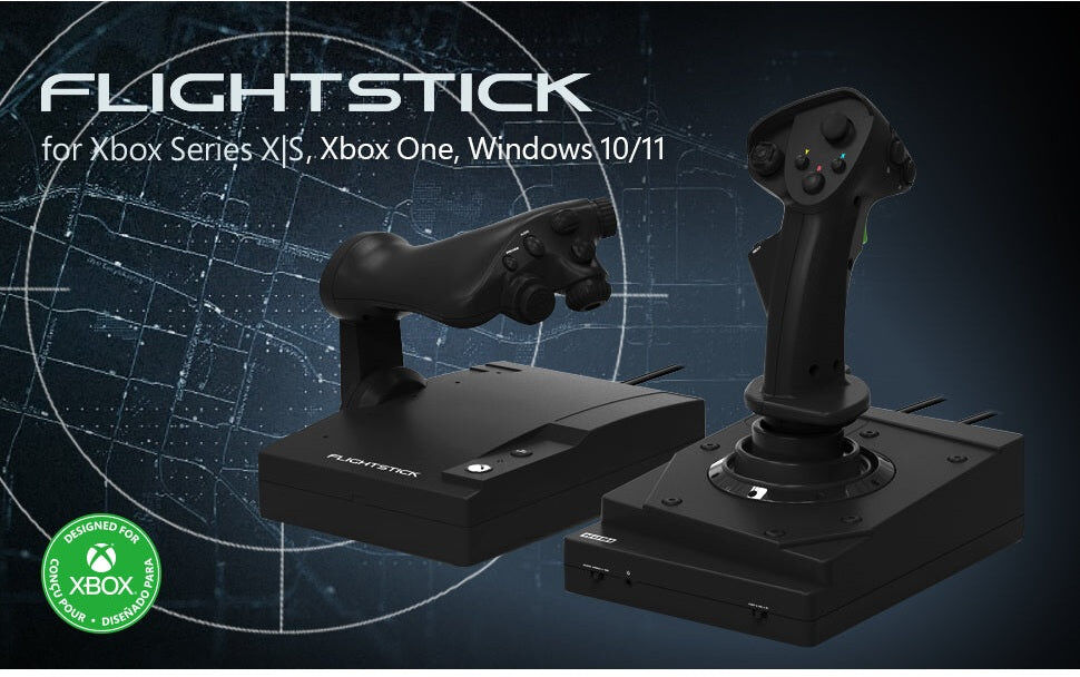 HORI HOTAS Flight Stick for Xbox Series X S, Xbox One & PC