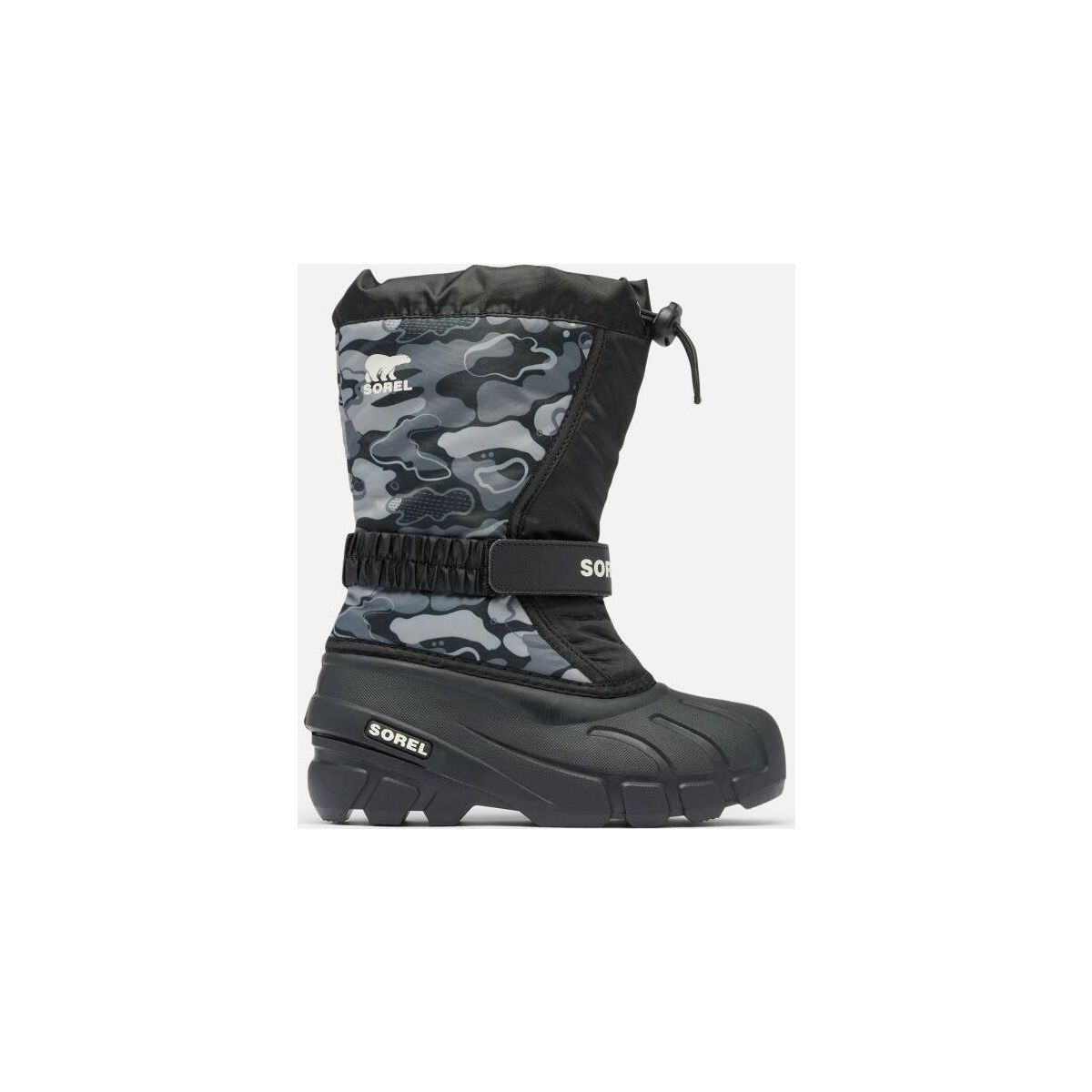Sorel Childrens Flurry Boot Print black quarry (012) 13 211416-2114162-012-13