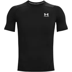 Under Armour, Herren, Sportshirt, HG Armour Comp SS (XL), Schwarz, XL