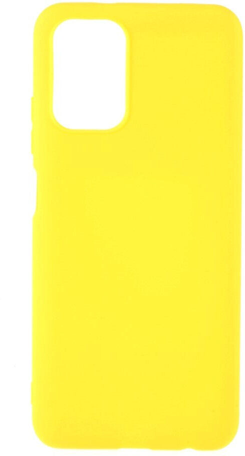 INCOVER Xiaomi Poco M5S / Redmi Note 10S Fleksibelt Cover i Mat Plastik - Gul