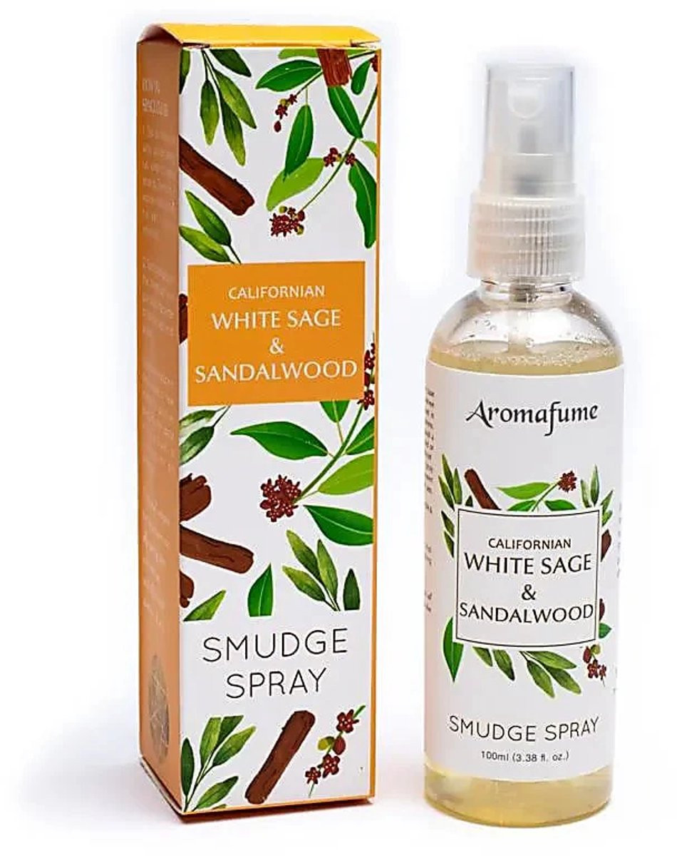 Aromafume Smudge Spray Witte Salie & Sandelhout