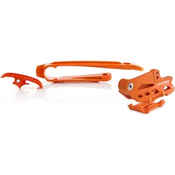 Acerbis 0022349 KTM, Set Kettenschleifer/-führung - Orange