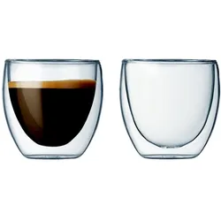 Bodum, Tasse, Pavina, 2er Set (80 ml, 2x)