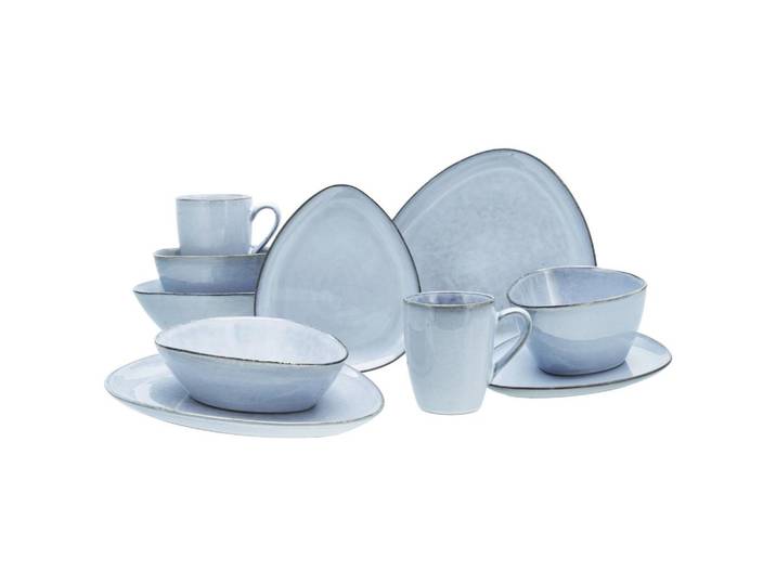Kombiservice Cloudy 10--teilig., Pastellblau