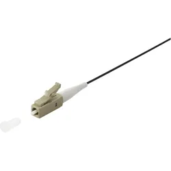 equip Glasfaser LC/PC Pigtail Multi Mode Duplex OM4 (2 m), Netzwerkkabel