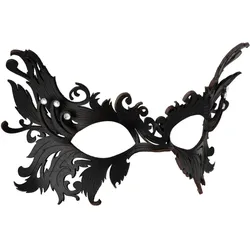Andracor Ledermaske Schwarzer Schwan
